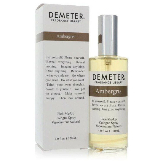 Demeter Ambergris By Demeter Pick Me Up Cologne Spray (Unisex) 4 Oz For Men Perfume